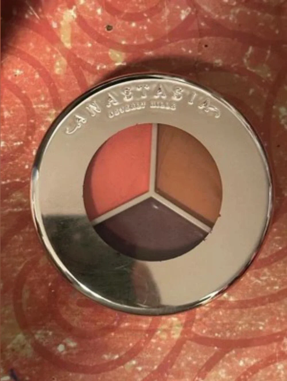 🍑Face Need🍑BNIB Anastasia Fullsize PEACH Magic Touch Cream Blush Trio!$38Ret!!